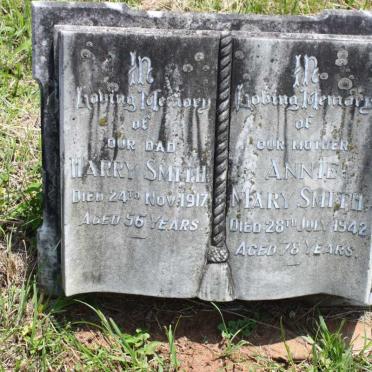 SMITH Harry -1917 &amp; Annie Mary -1942