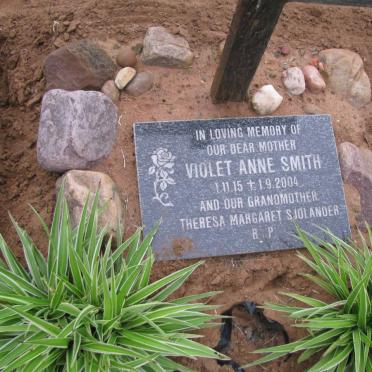 SMITH Violet Anne 1915-2004