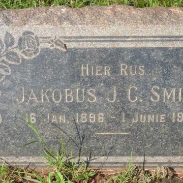 SMITH Jakobus J.C. 1896-1957