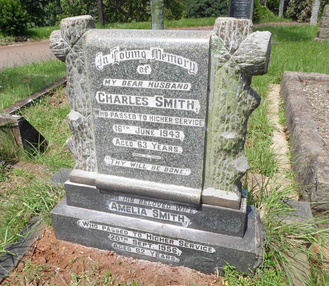 SMITH Charles -1943 &amp; Amelia -1956