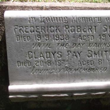 SMITH Frederick Robert -1938 &amp; Gladys Pay -1974