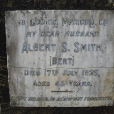 SMITH Albert S. -1925