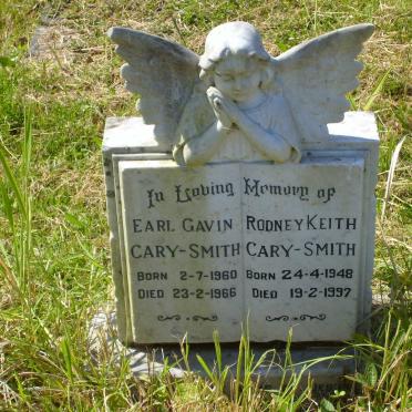 SMITH Earl Gavin 1960-1966, Cary :: CARY-SMITH Rodney Keith 1948-1997