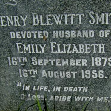 SMITH Henry Blewitt 1879-1956