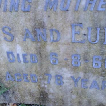 SMITH Elsie Mary Ann  -1966