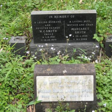 SMITH W.C. 1921-1979 &amp; Margaret 1926-2003 :: SMITH William Bruce Campbell 1952-1953