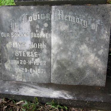 STEELE Clive John 1952-1971