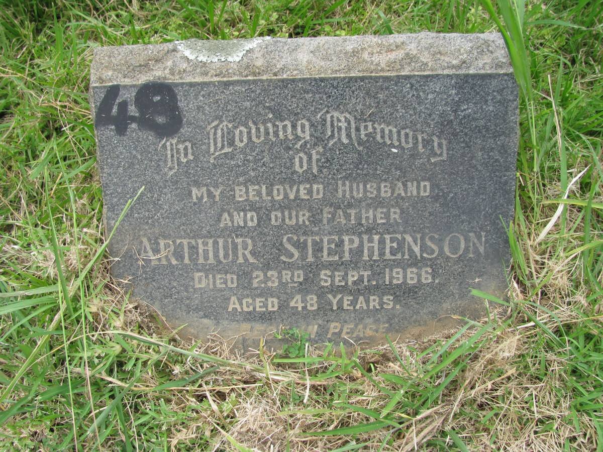 STEPHENSON Arthur -1966