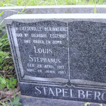 STAPELBERG Louis Stephanus 1917-1987