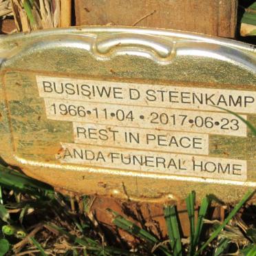STEENKAMP Busisiwe D. 1966-2017