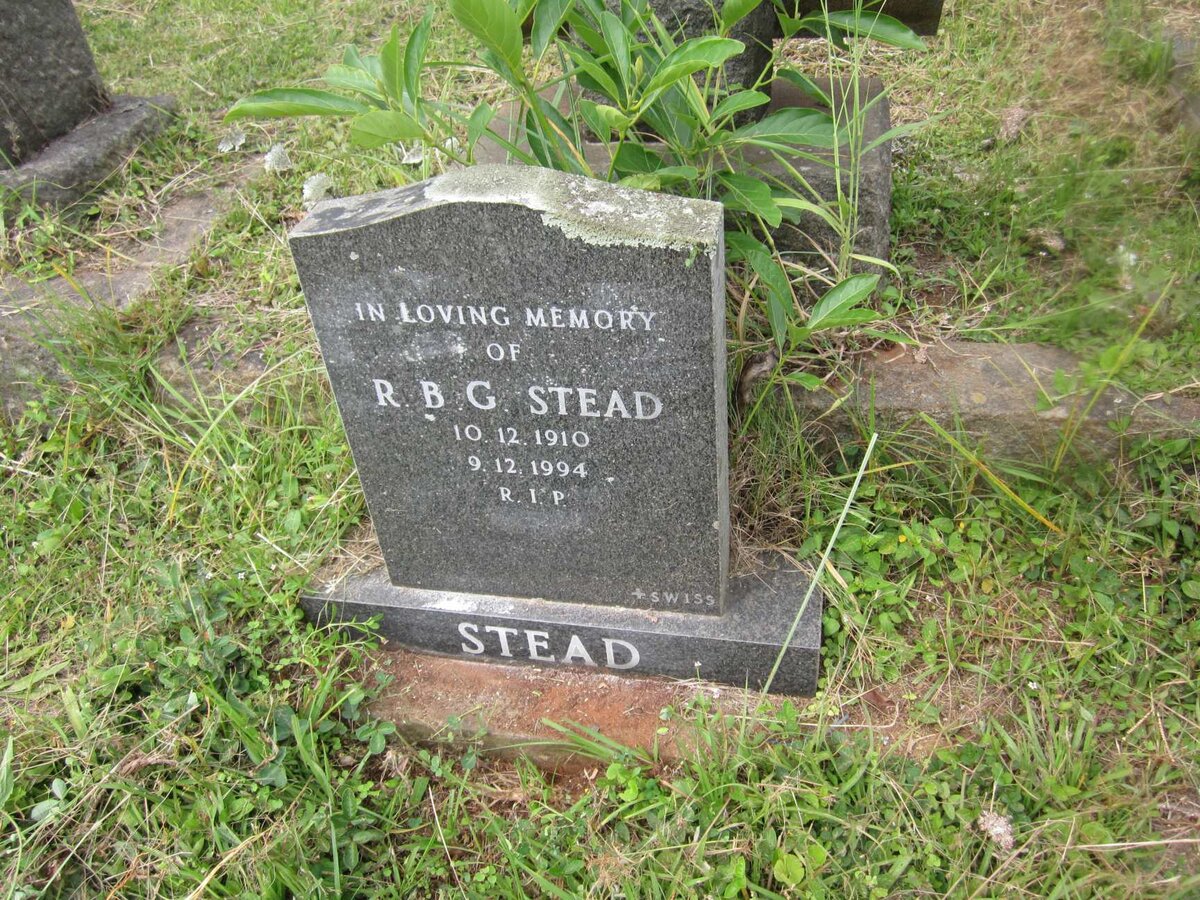 STEAD R.B.G. 1910-1994
