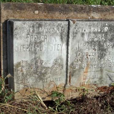 STEYN Frederick Stephanus 1915-1963 :: HORN Katrina Johanna previously STEYN 1924-1992