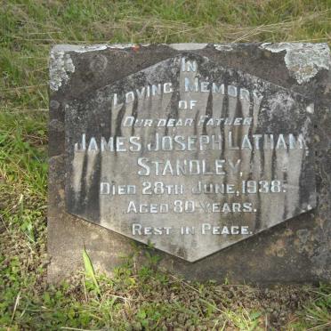 STANDLEY James Joseph Latham -1938