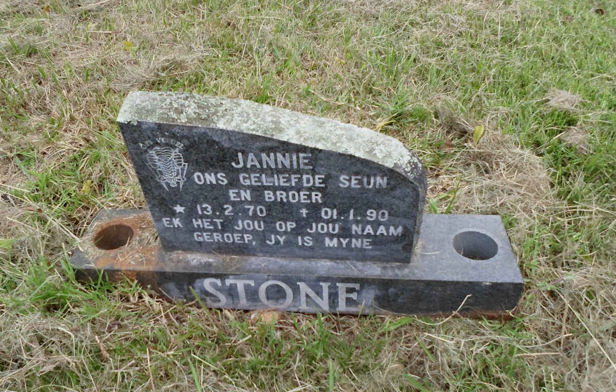 STONE Jannie 1970-1990