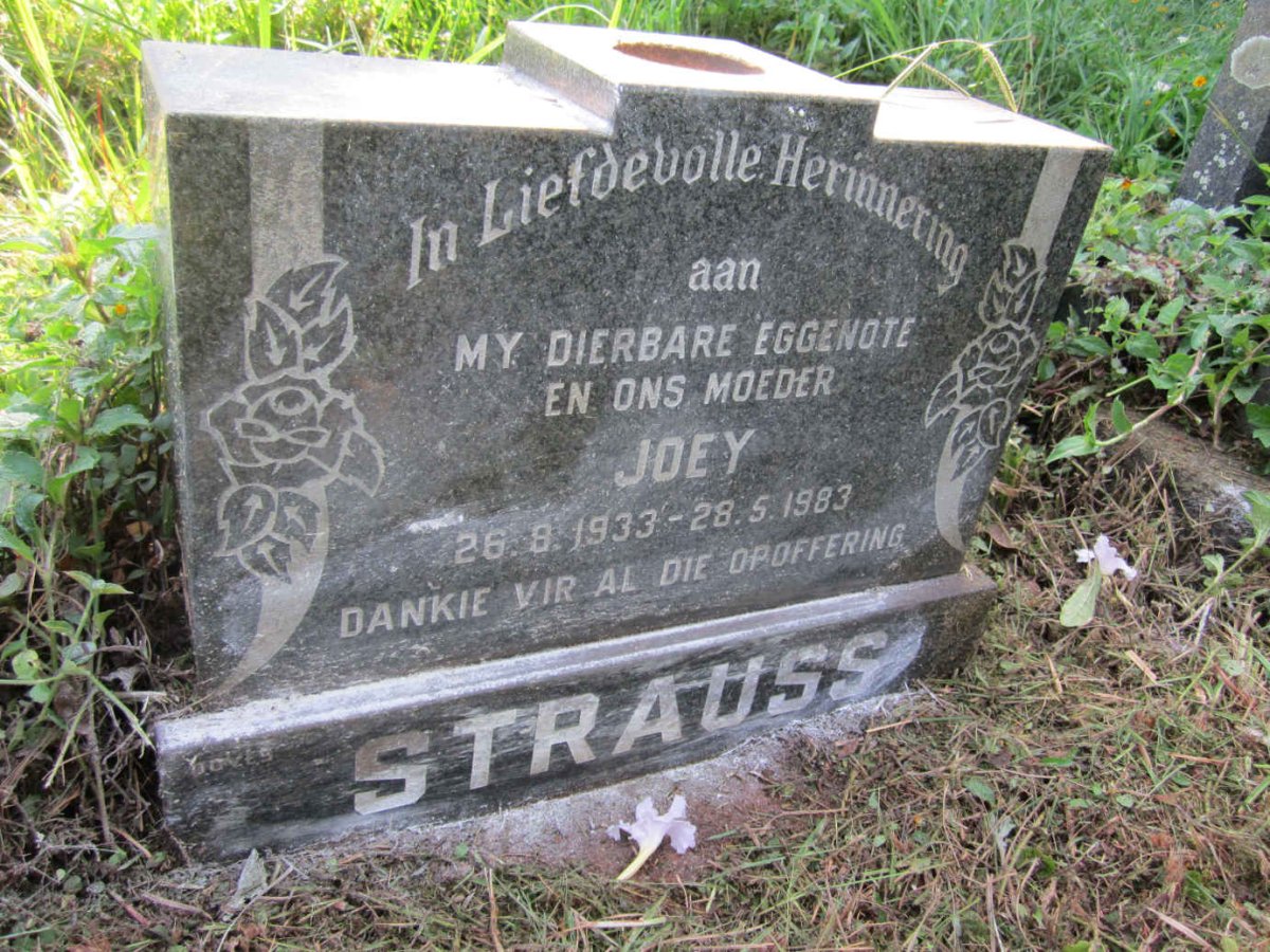 STRAUSS Joey 1933-1983