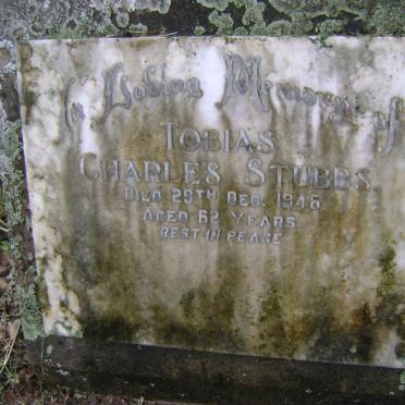 STUBBS Tobias Charles -1946