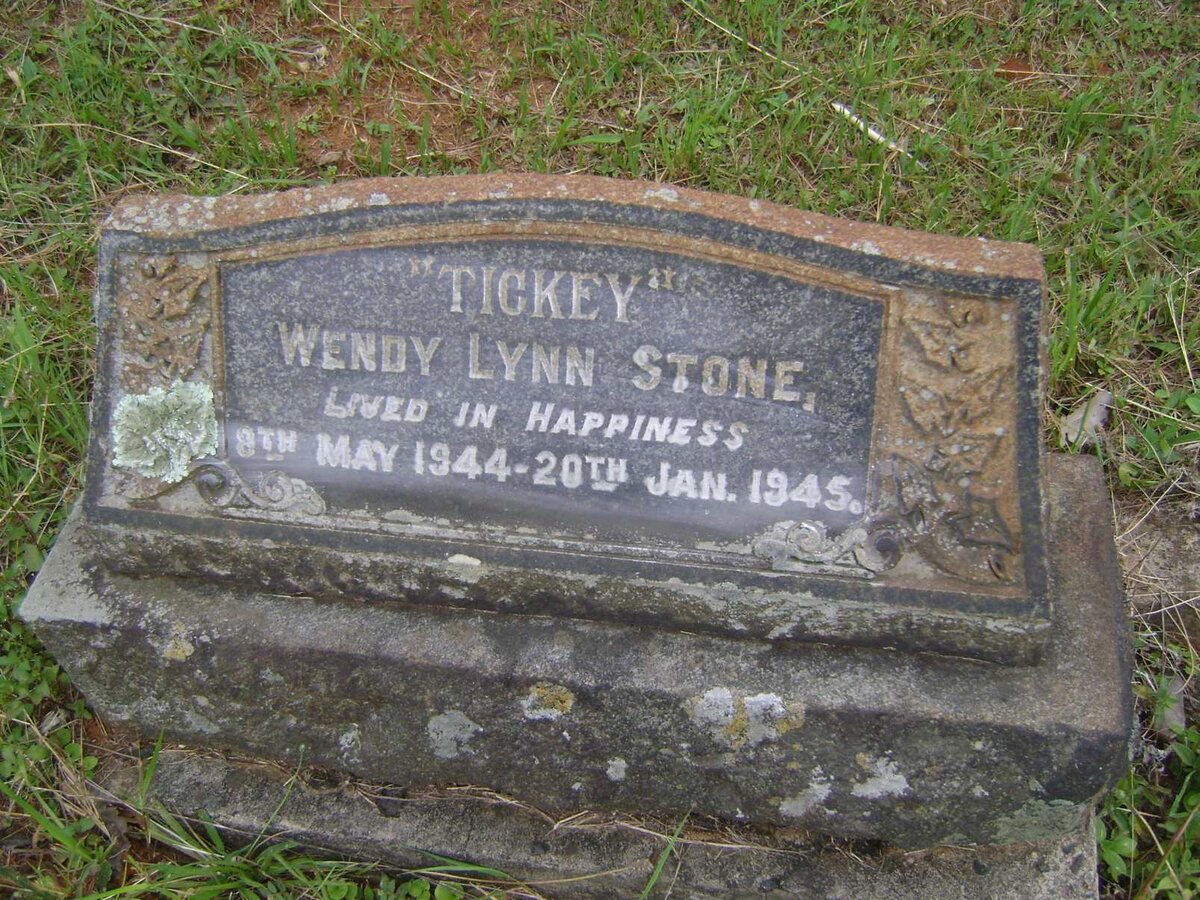 STONE Wendy Lynn 1944-1945