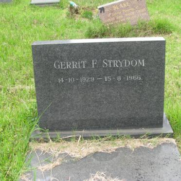 STRYDOM Gerrit F. 1929-1966