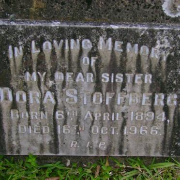 STOFFBERG Dora 1894-1966
