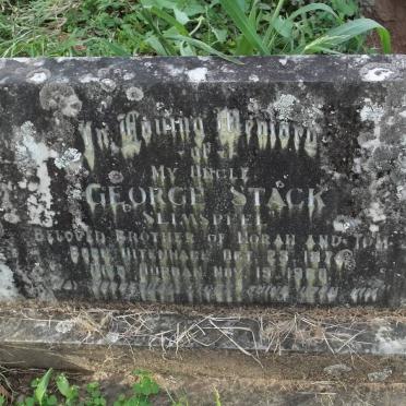 STACK George 1874-1960