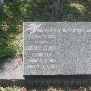 STAPELBERG Jacobus Lourens Potgieter 1928-1979