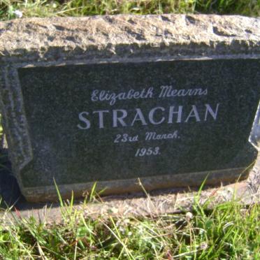STRACHAN Elizabeth Mearns -1953