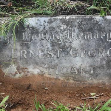 STIGANT Ernest George -1950