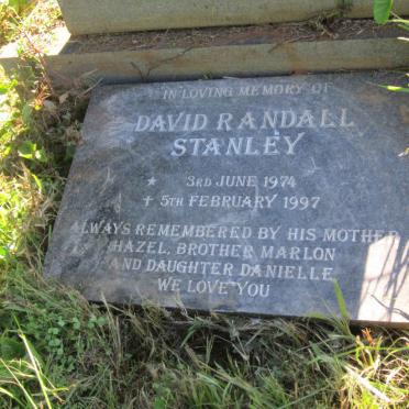 STANLEY David Randall 1974-1997