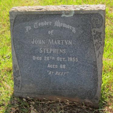 STEPHENS John Martyn -1955