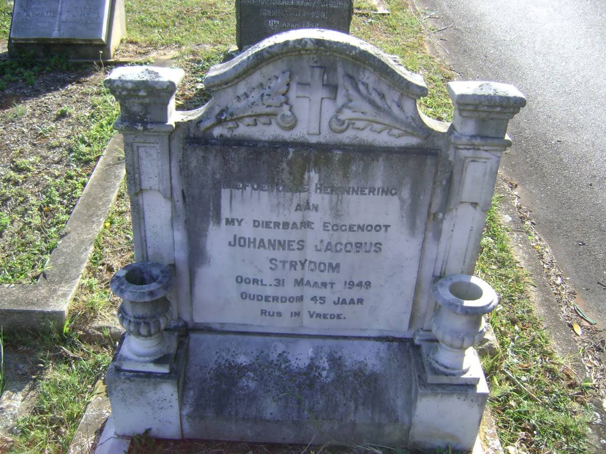STRYDOM Johannes Jacobus -1948