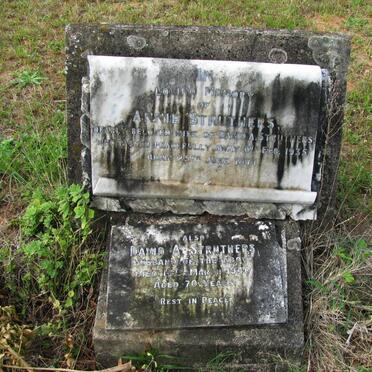 STRUTHERS David A.  -1940 &amp; Annie 1871-1935