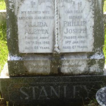 STANLEY Phillip Joseph -1951 &amp; Allida Aletta -1949