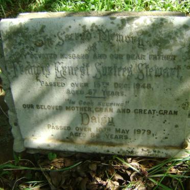 STEWART Francis Ernest Surtees -1948 &amp; Daisy -1979