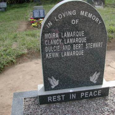 STEWART Bert &amp; Dulcie :: LAMARQUE Moira :: LAMARQUE Clancy :: LAMARQUE Kevin
