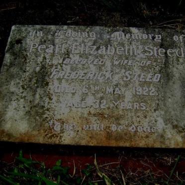 STEED Pearl Elizabeth -1922