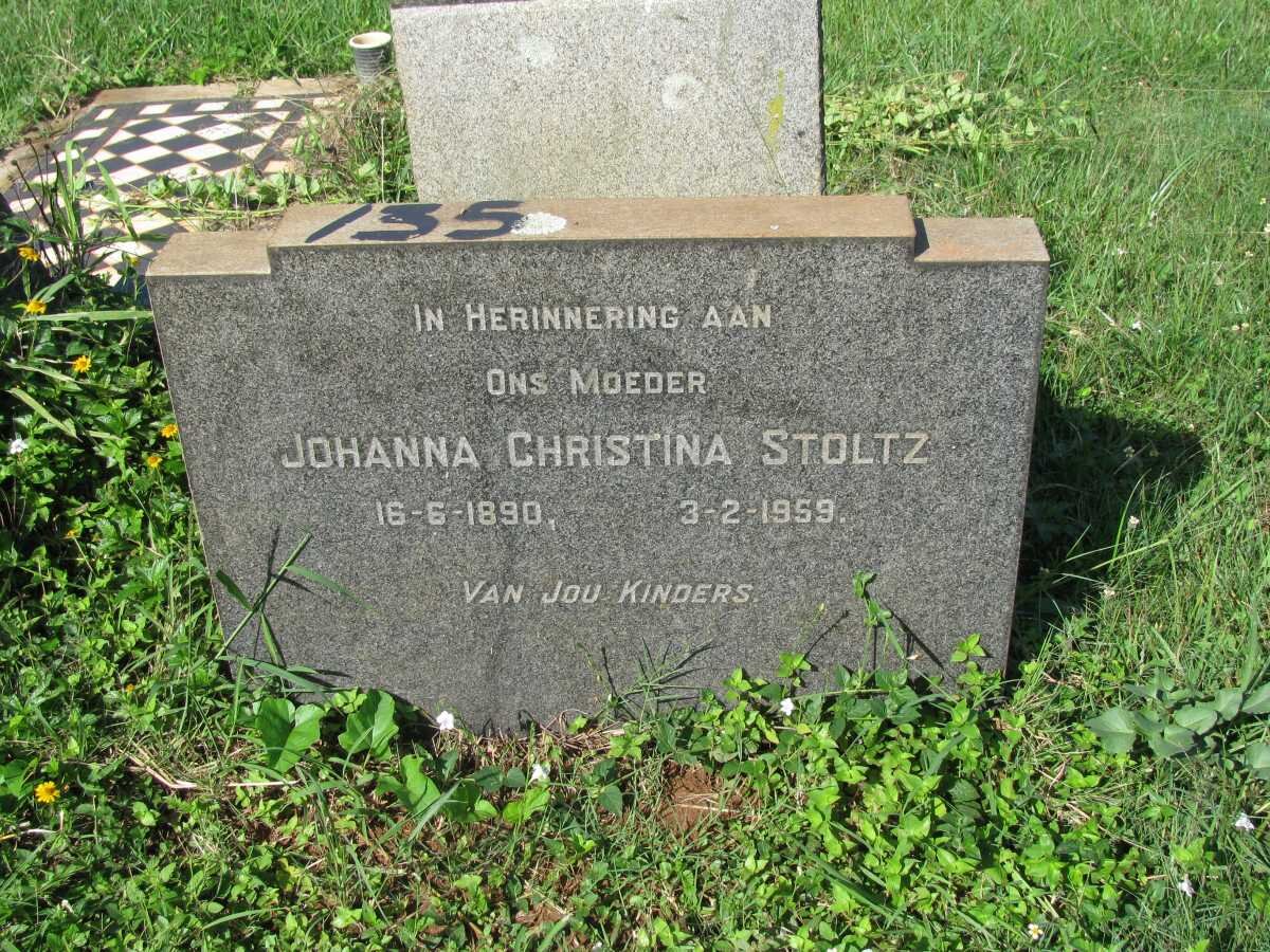 STOLTZ Johanna Christina 1890-1959