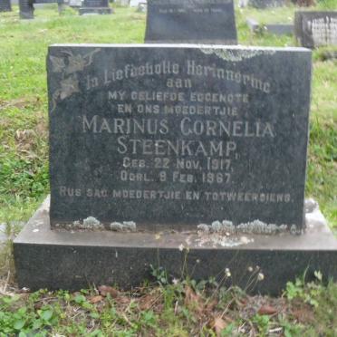 STEENKAMP Marinus Cornelia 1917-1967