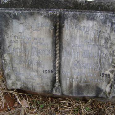 STANLEY John Boulden -1958 &amp; Jacoba Maria -1956
