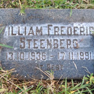 STEENBERG William Frederick 1936-1991