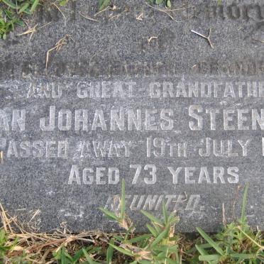 STEENBERG Jan Johannes -1982