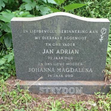 STRYDOM Jan Adrian &amp; Johanna Magdalena