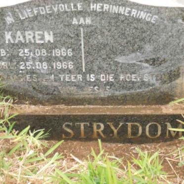 STRYDOM Karen 1966-1966