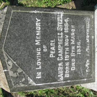 STEEL Pearl Laura Campbell 1884-1936