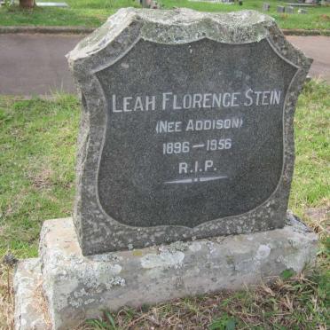 STEIN Leah Florence nee  ADDISON 1896-1956