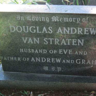 STRATEN Douglas Andrew, van -1980