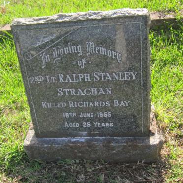 STRACHAN Ralph Stanley -1955