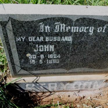 STRYDOM John 1924-1990