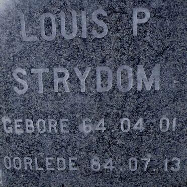 STRYDOM Louis P. 1964-1984
