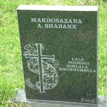 SHABANE Makhosazana A. -2003
