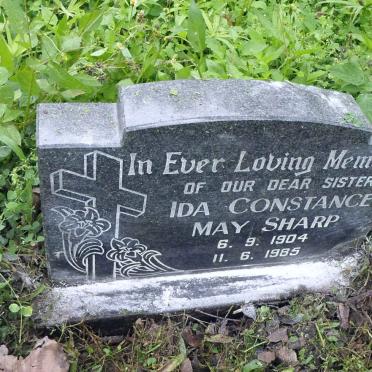 SHARP Ida Constance May 1904-1985